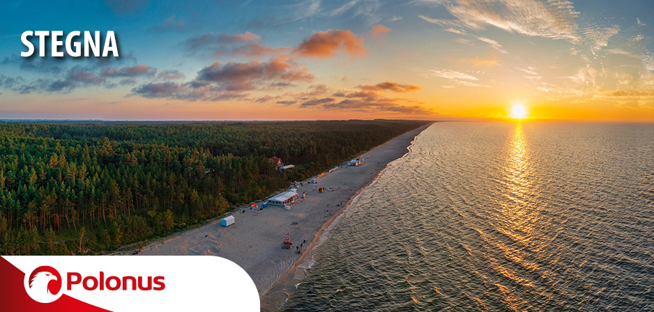Dzięki autobusowi Warszawa-Stegna możesz łatwo dotrzeć do nadmorskiej miejscowości na Mierzei Wiślanej.